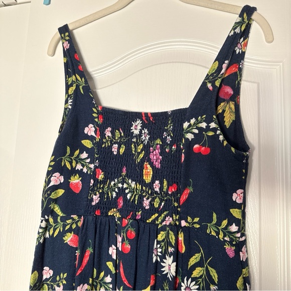 Old Navy Navy Fruit & Floral Shift Dress Small - Picture 6 of 8
